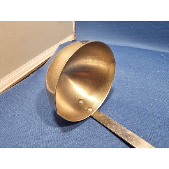 Vintage Royal Brand Sharpcutter Stainless Steel Soup Ladle w/Plastic Handle - Picture 5 of 9